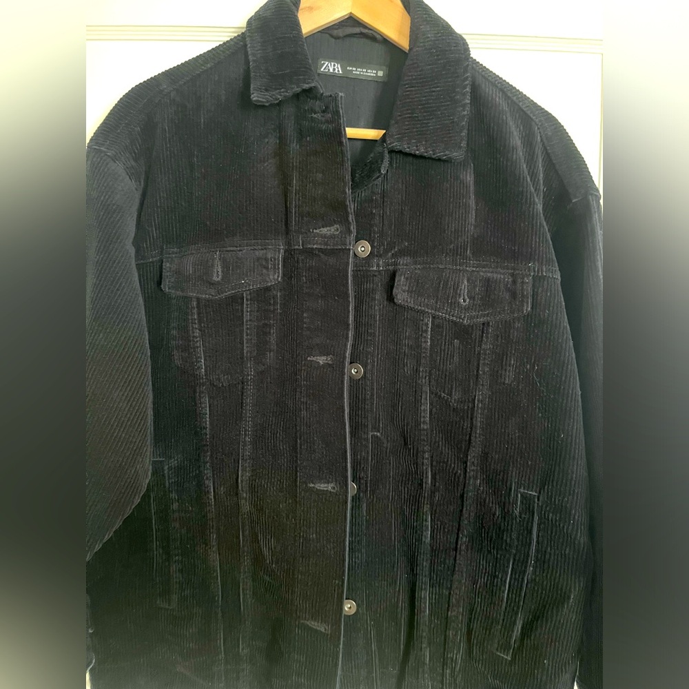 Zara Oversized Corduroy Shacket - image 1